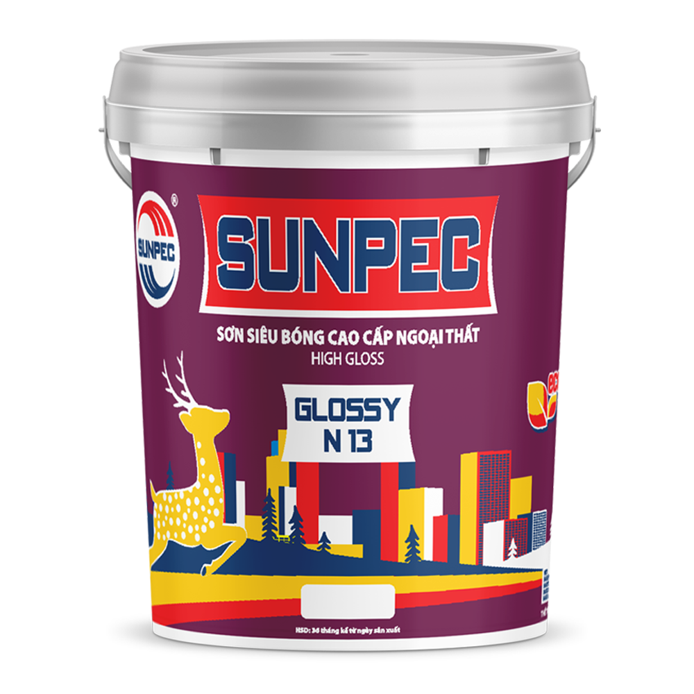 Sơn siêu bóng cao cấp ngoại thất SUNPEC N-13